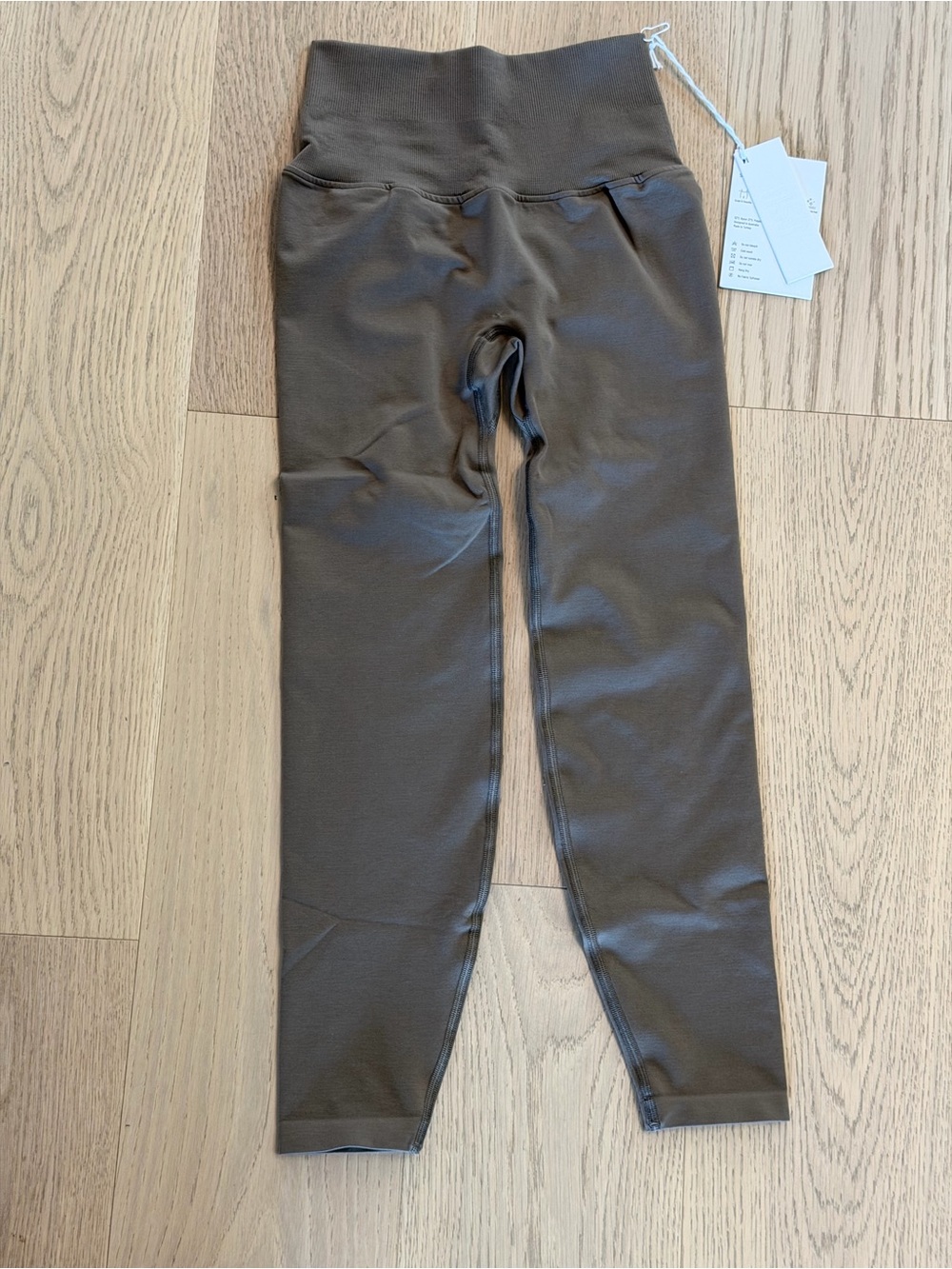 CSB Seamless Skin Sculpting Leggings, Chocolate Chip, Size S